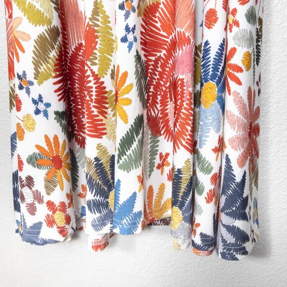 Lily by Firmiana Dress Floral Wrap Red Size XL Garden Party Layers - Picture 6 of 9